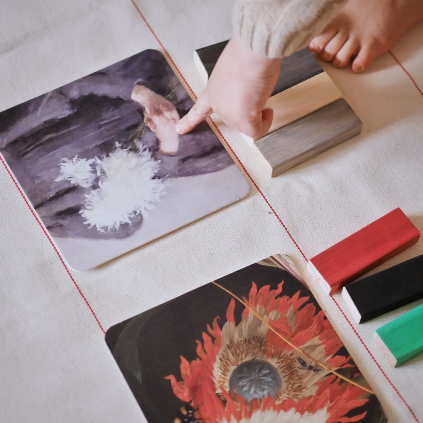 Kolorowe tabliczki Montessori DIY (pudełko nr. 3)